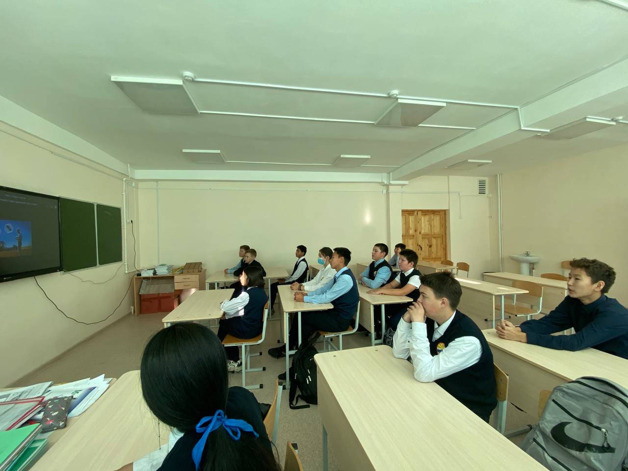 19 сентября в школе проведено профориентационной занятие «Познаю себя».