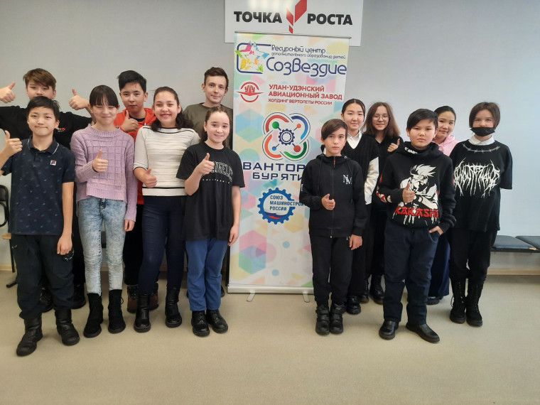 О работе кванториума в школе.